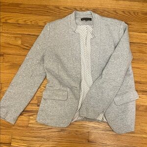 Chic Light Gray Women's Blazer